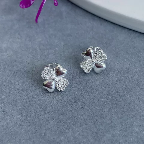 Brinco Trevo - Prata 925 (30134)