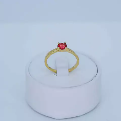 Anel de formatura pedra redonda - 14207