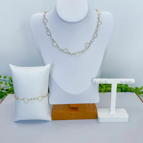 Composição Coração Perola - 2089