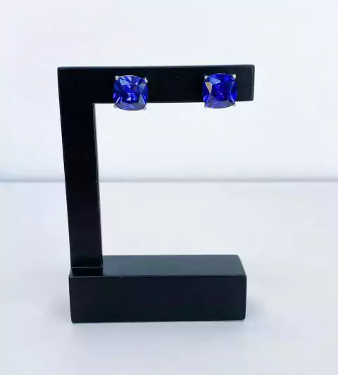 Brinco Pedra - Prata 925 (9586)