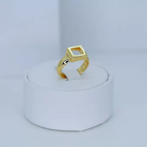 Anel Mindinho Quadrado - 8238