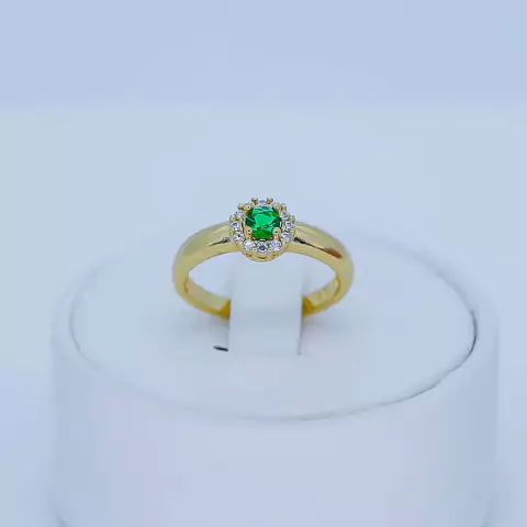 Anel de formatura pedra redondo - 20344