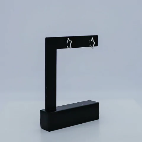 Argola Estrela - Prata (28073)