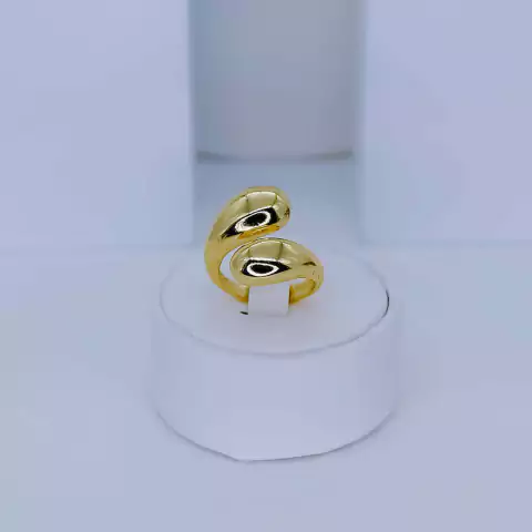 Anel duas gotas largo -2222