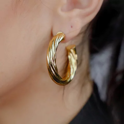 Argola Tubo Torcida - 3831