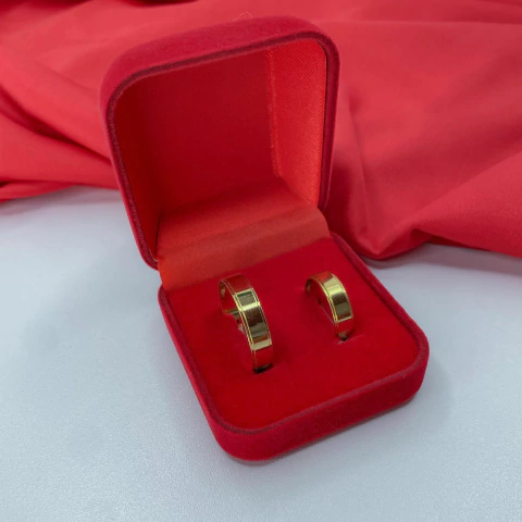 Aliança Quadrada - 22568 - comprar online