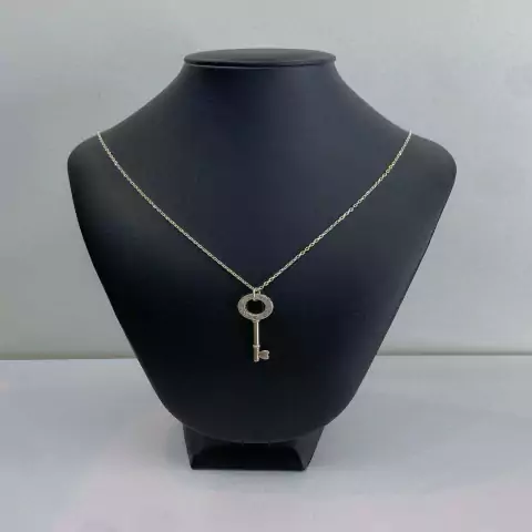 Gargantilha Chave - Prata 925 (20574)