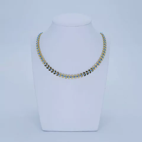 Choker Palha Olho Grego - 20354