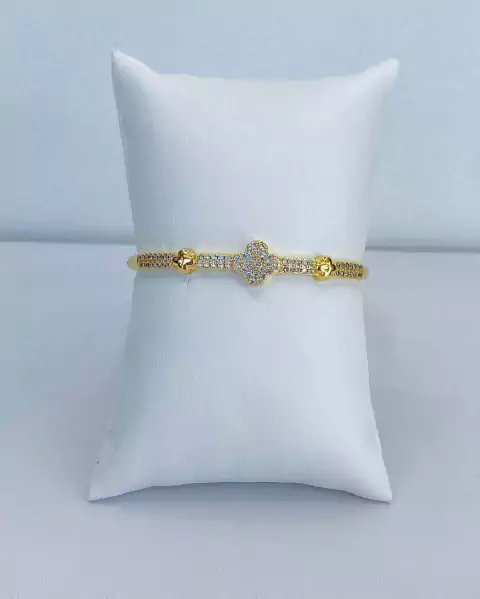 Bracelete cravejado inspiração - 10