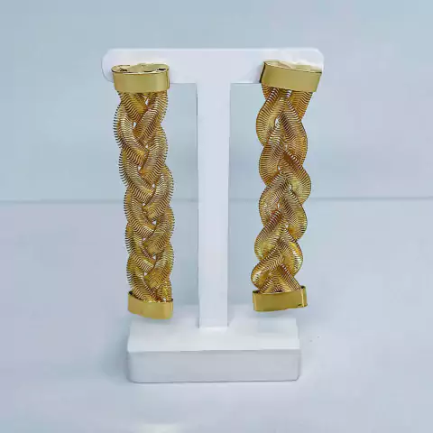 Brinco Trançado- 3712