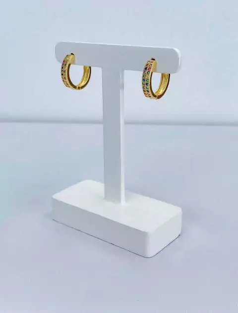 Argola Cravejada P - 19744