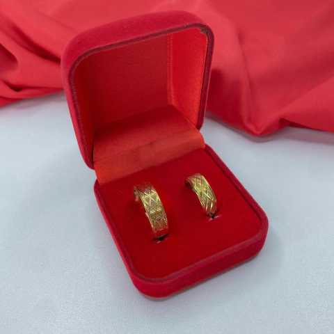 Aliança Semi Joia - 22566 - comprar online