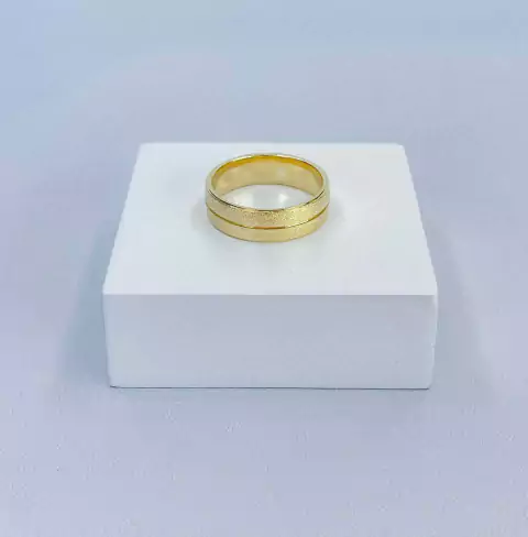 Aliança Semi Joia - 24099