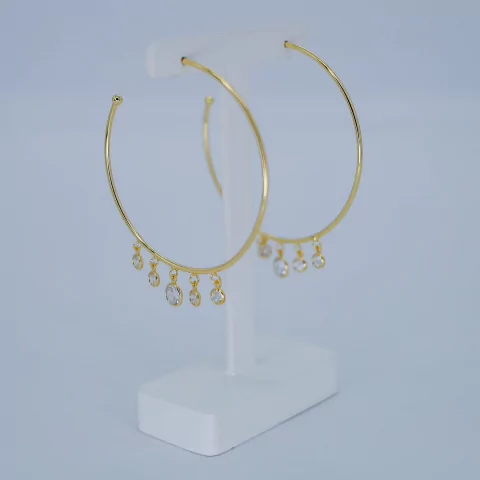 Argola Cristal - 20122