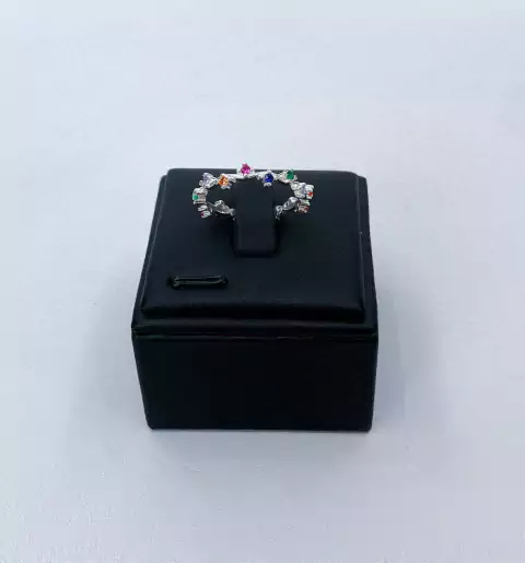 Anel Trabalhado - Prata 925 (23840)