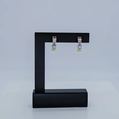 Argola Color - Prata (3635)