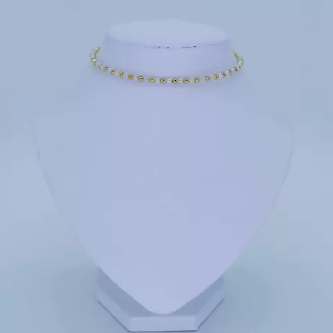 Aro de bolinha com pérola - 10506