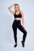 Conjunto Seamless Nova Negro - Calza + Top - comprar online