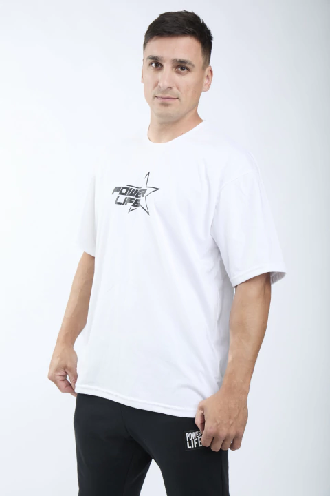remera para hombre overzise , confeccionado en algodón . ideal para todos los días y tus entrenamientos .