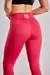 calza de mujer color fucsia con bolsillos laterales, confeccionada en polisap, con costuras reforzadas 