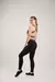 Calza deportiva para mujer color negro cintura alta y estampa única. 
Ideal para el gimnasio. 
Calce perfecto y costuras reforzadas.
