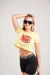 REMERA CORTA DE ALGODON CREATURE
