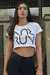 remera corta de algodón , estampados unicos y exclusivos 