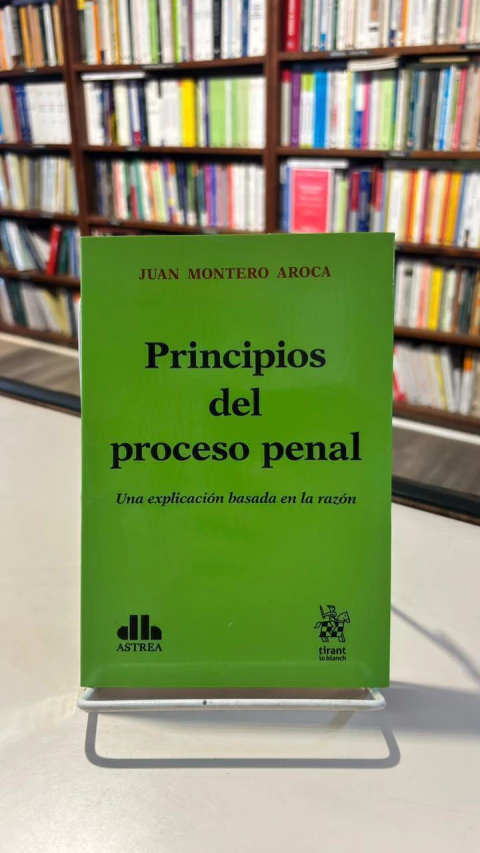 PRINCIPIOS DEL PROCESO PENAL. UNA EXPLICACION BASA - MONTERO AROCA JUAN
