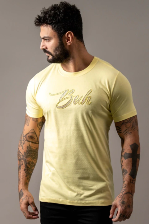 T-SHIRT BUH SLIM BORDER GLITTER - comprar online