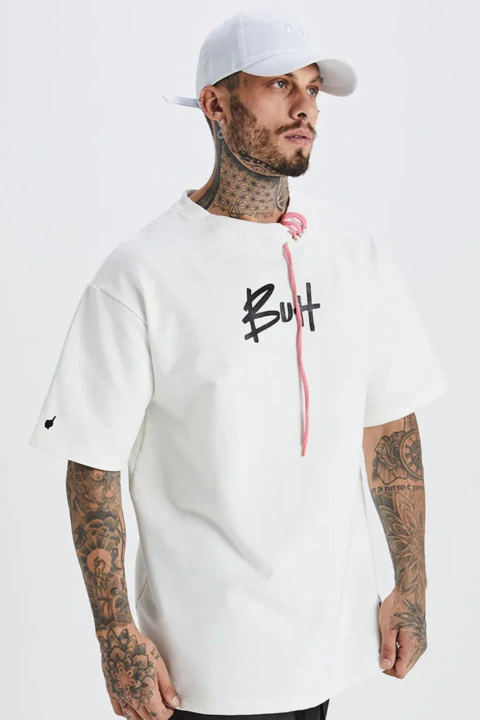 T-SHIRT BUH OVER HYPE CORDÕES