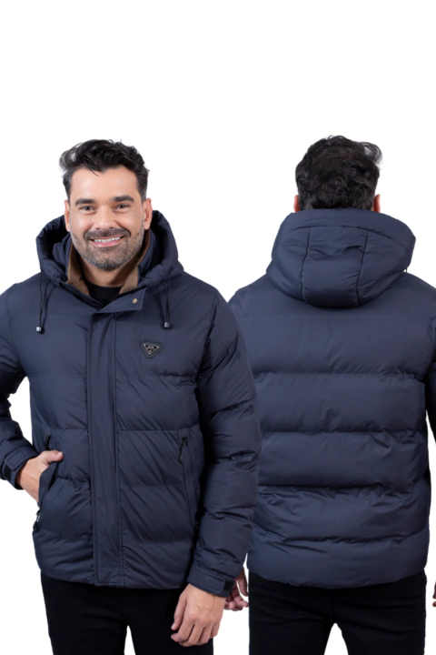 JAQUETA BUH MASC MANTA PLS AZUL MARINHO - comprar online