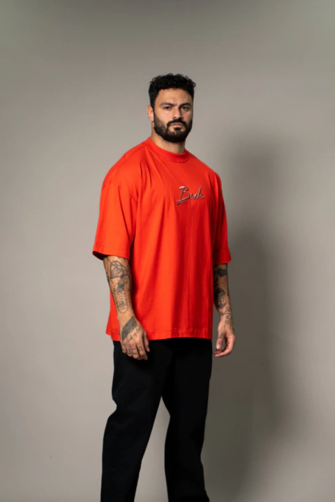 T-SHIRT BUH OVER LINE BORDER - BOLEIROS STORE