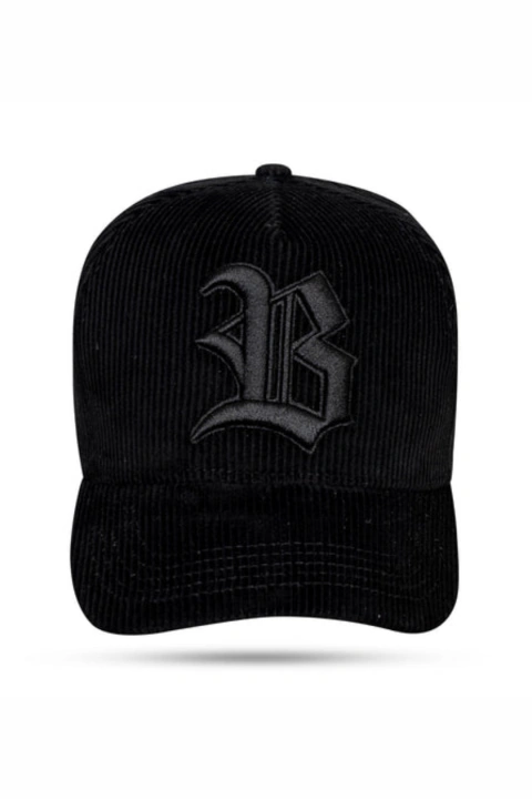 BONE SNAPBACK BLCK ALL BLACK COTELE
