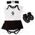 Kit Body 3 peças menina colorido Vasco