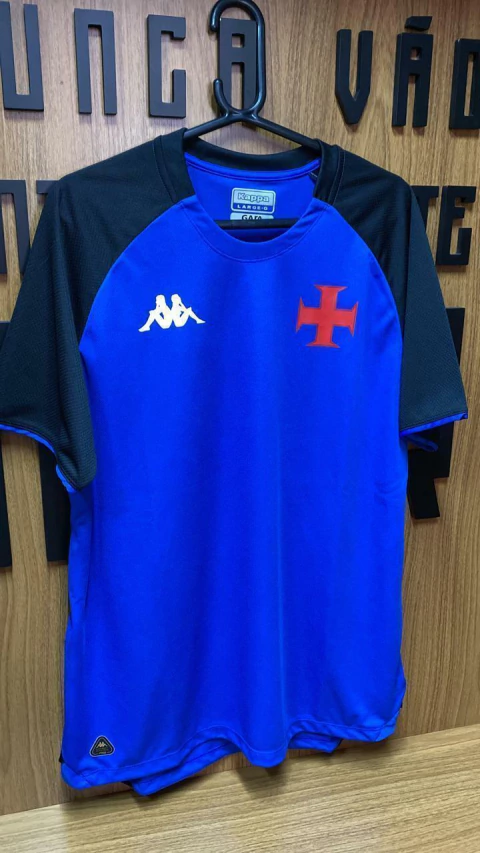Camisa Vasco Goleiro Treino 2025 Kappa Masculina