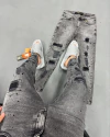CALÇA JEANS CITY DENIM ORIGINAL- DE JOGADOR Cinza escuro