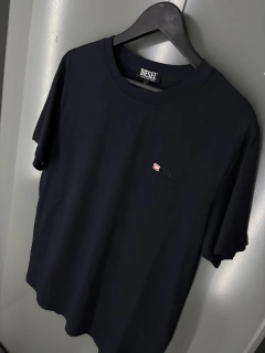 CAMISETA DIESEL - REF 01098 AZUL MARINHO