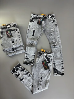 CALÇA JOGADOR CITY DENIM - 26229 - loja online