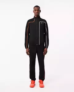 AGASALHO LACOSTE SPORT COLOR BLOCK- PRETO na internet