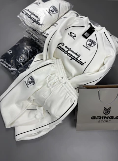 CONJUNTO BALENCIAGA- COLEÇÃO LAMBORGHINI - PRETO - loja online