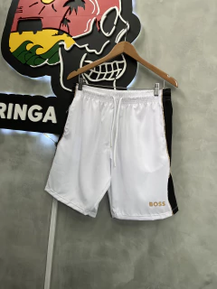 BERMUDA BOSS PREMIUM TACTEL COM ELASTANO- REF BRANCA
