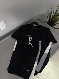 CONJUNTO NIKE - NK REF 35 PRETO/CINZA