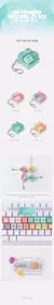 05/23 [PRE-ORDEN] SHINee [SHINee WORLD KEY CAP KEY RING en internet
