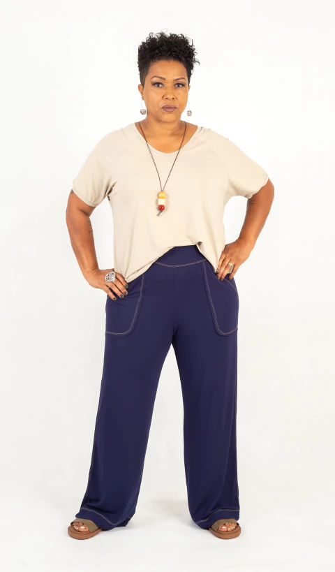 CALÇA BÁSICA PESPONTO - comprar online