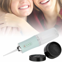 IRRIGADOR PARA LIMPIEZA DENTAL + BLANQUEADOR DENTAL