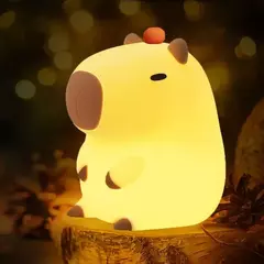 LAMPARA CAPIBARA + PANTUFLAS CAPIBARA DE REGALO - Revomer
