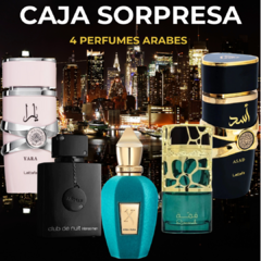 MISTERY BOX PERFUMES ARABES IMPORTADOS HOMBRE - MUJER - comprar online