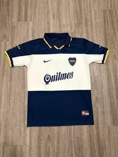 CAMISETA RETRO TITULAR BOCA JUNIORS + SUPLENTE DE REGALO 1998 - Revomer