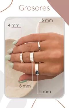 Anillo Cinta alianza (Leer descripcion) - comprar online