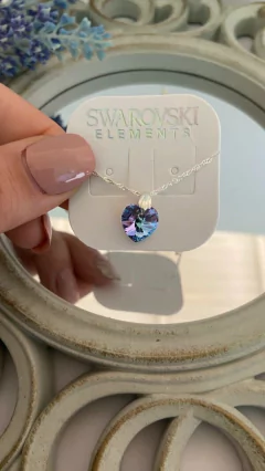 Cadenita Corazon SW lila boreal en internet